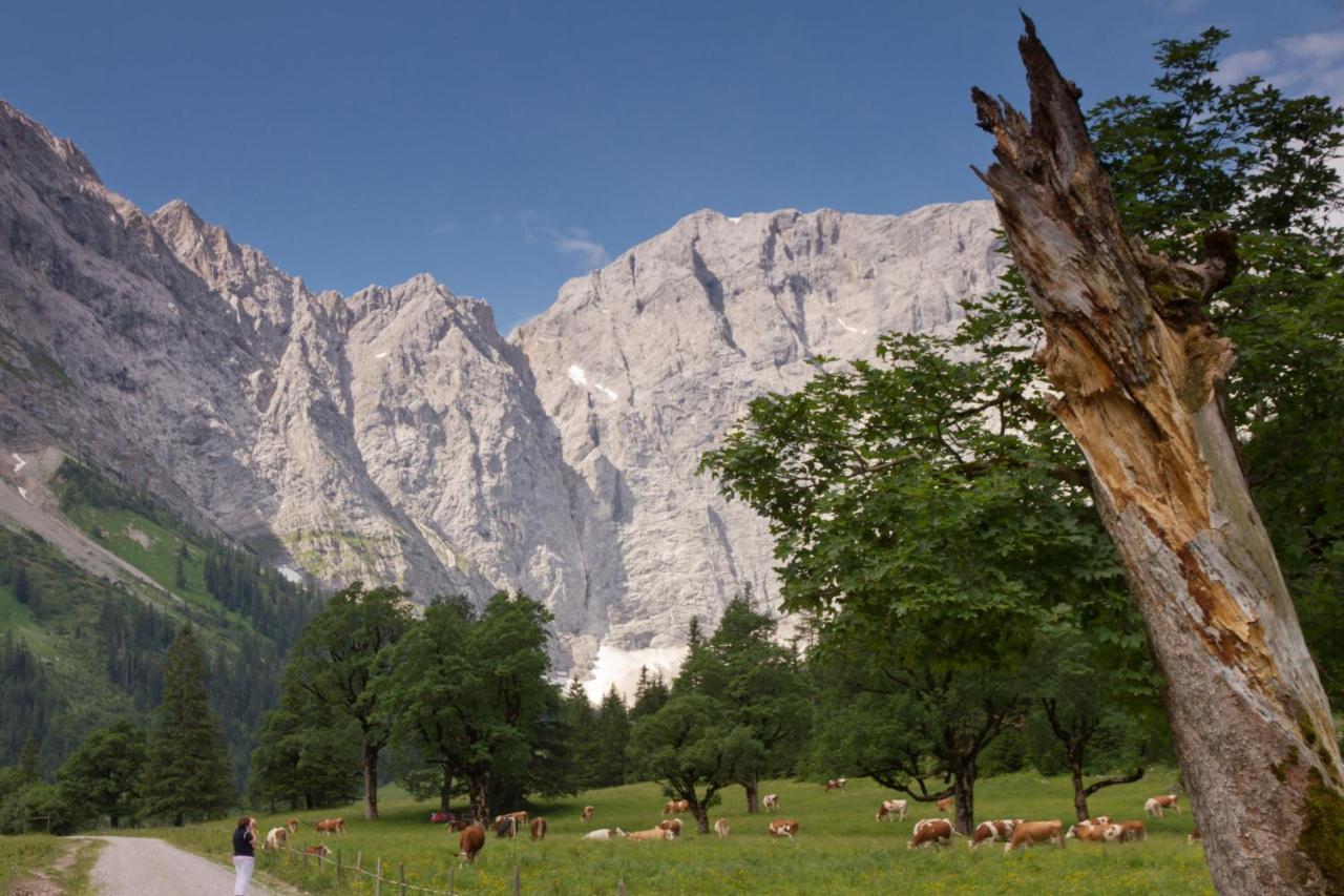 Alpengasthof&Alpencafé Eng Hinterriss Esterno foto